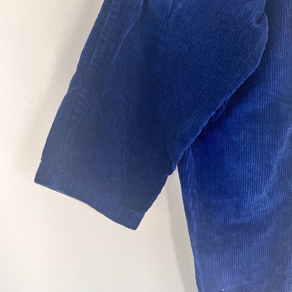 Vintage kids Blue Corduroy pleated Pants - Picture 2 of 9